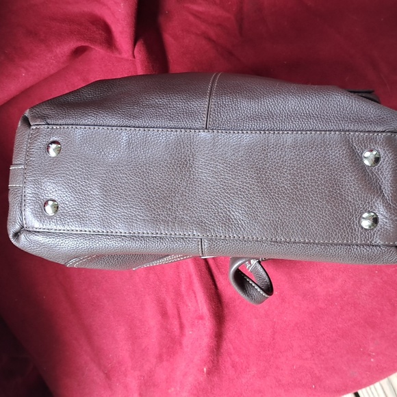 🎆SALE Coach Classy Soft Leather Brown Shoulder Bag Excellent Condition! - Picture 11 of 13